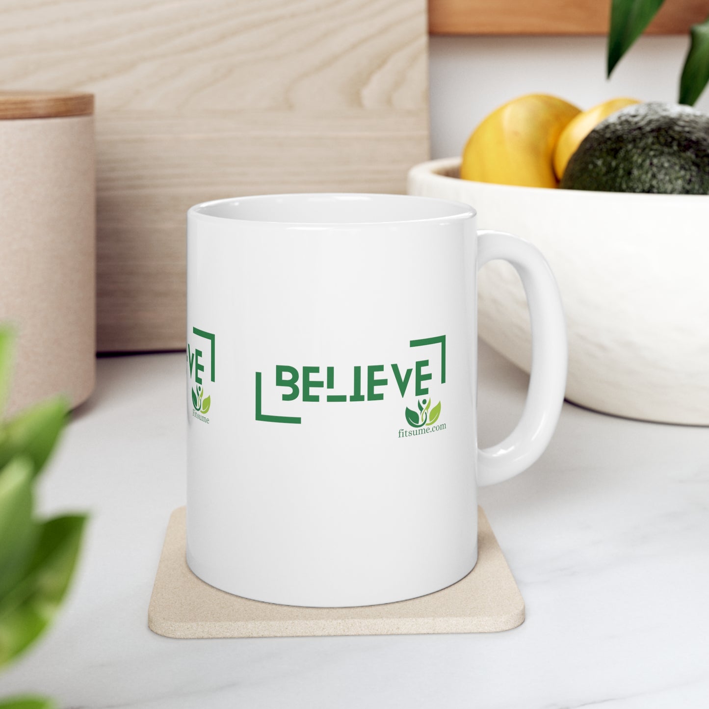 BELIEVE Ceramic Mug 11oz