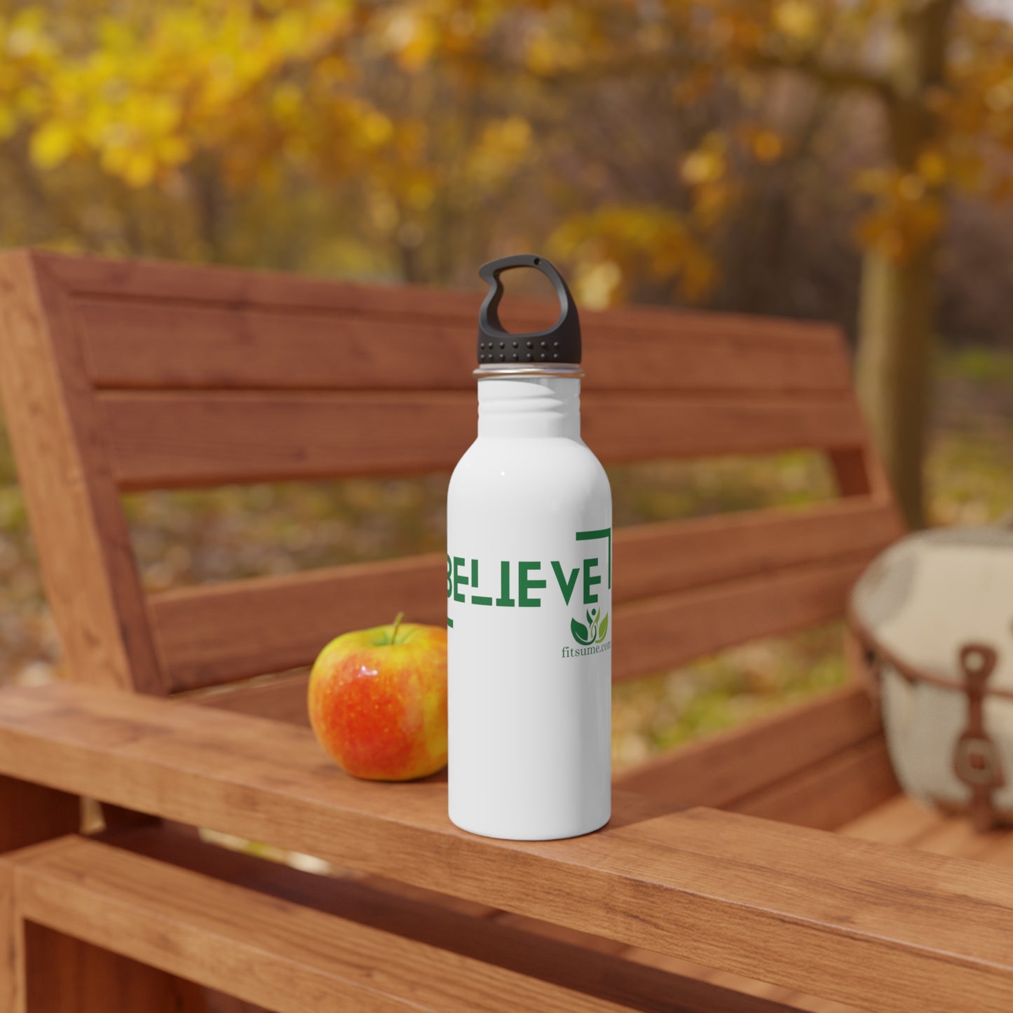 BELIEVE Stainless Steel Water Bottle
