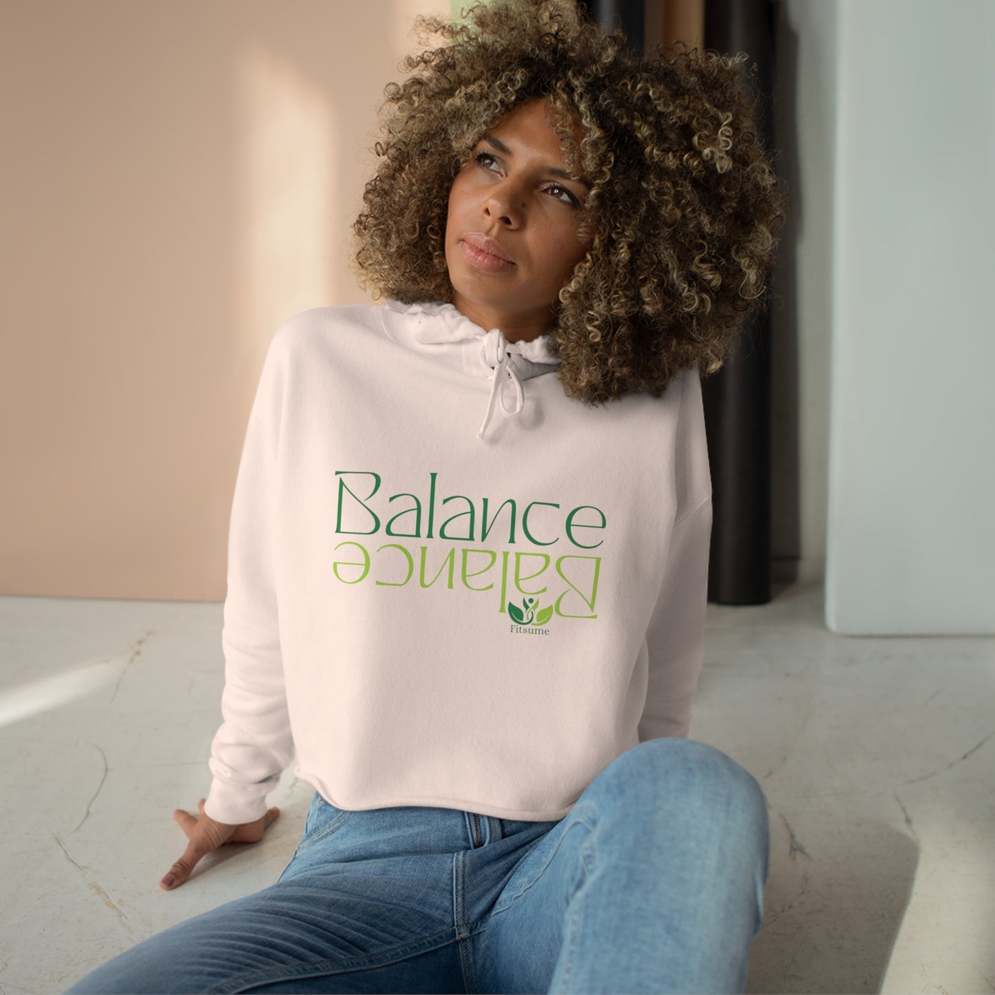 BALANCE Crop Hoodie